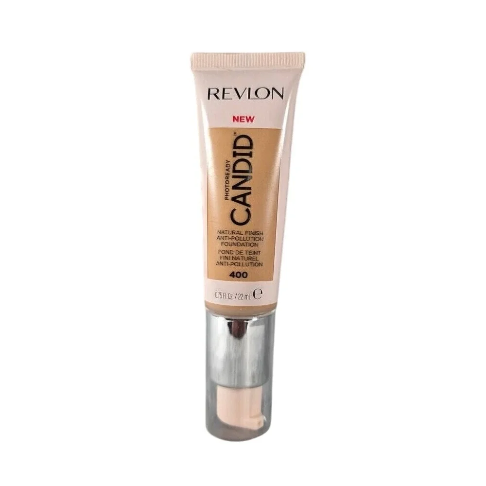 Revlon PhotoReady Candid Foundation‎ 400 Macadamia 0.75oz Natural Finish New